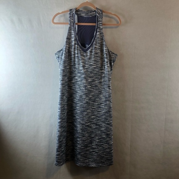 MPG active dress A line silhouette scoop neckline knee length sleeveless Large - Picture 4 of 8